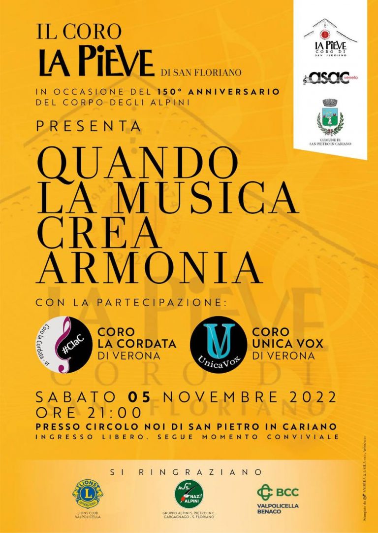 appuntamento coro